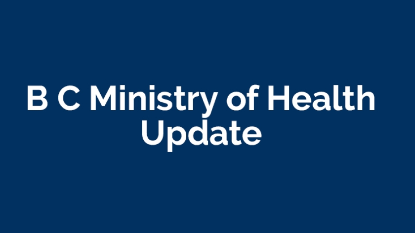Ministry of health update