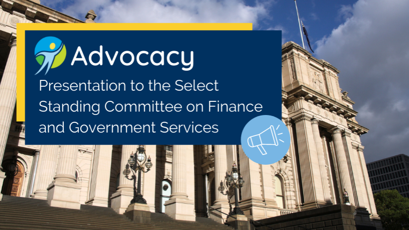 Advocacy News Update Presentation Select Standing Committee on Finance and Government Services