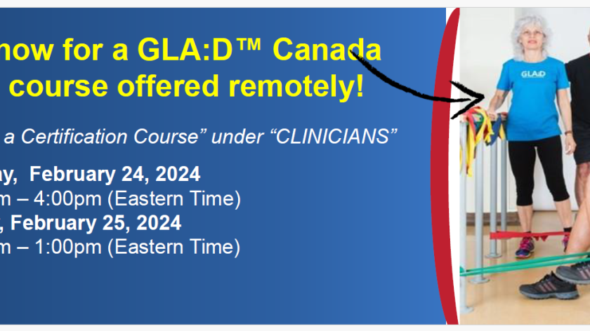 GLAD Canada Remote Certification Course