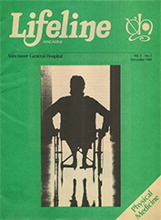 Physical Medicine at VGH Lifeline 1981 - cover