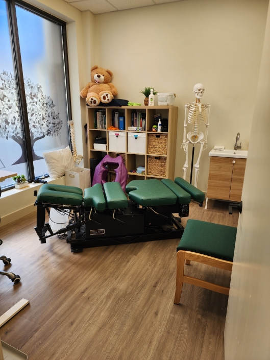 The main room that would be utilized, shared with chiropractic.